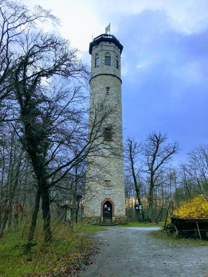Ferienwohnung Morgensonne Am Kurpark Bad Berka - Parkplatz - Spielplatz - Wlan - 2 Schlafzimmer Eksteriør billede